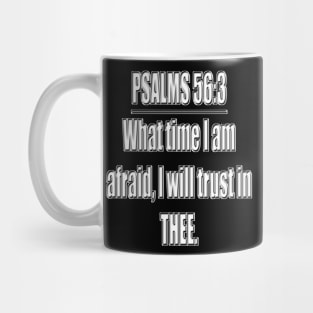 Psalms 56:3 King James Version (KJV) Mug